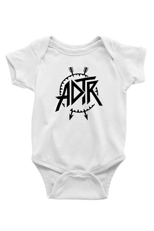 A Day to remember Baskılı Unisex Beyaz Bebek Body - Zıbın