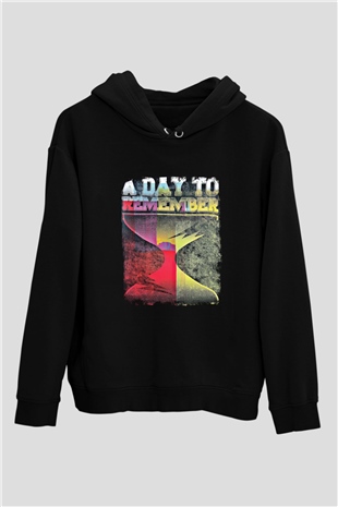 A Day to remember Baskılı Unisex Siyah Hoodie