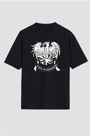 A Day to remember Baskılı Unisex Siyah Oversize Tişört