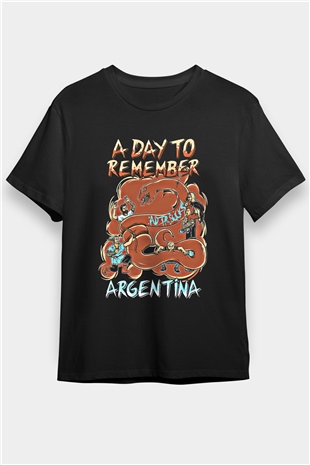 A Day to remember Baskılı Unisex Siyah Tişört