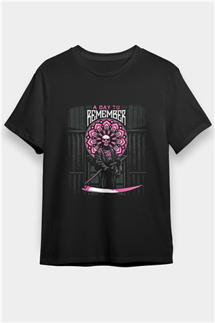 A Day to remember Baskılı Unisex Siyah Tişört