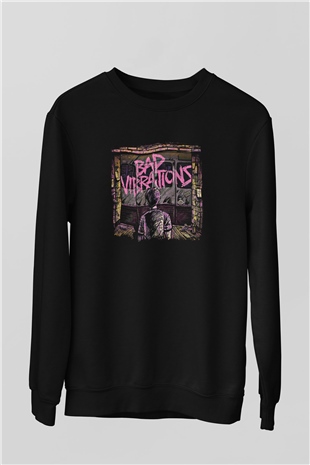 A Day to remember Baskılı Unisex Siyah Sweatshirt