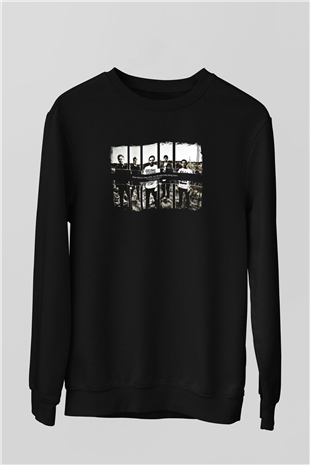 A Day to remember Baskılı Unisex Siyah Sweatshirt