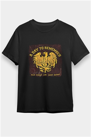 A Day to remember Baskılı Unisex Siyah Tişört