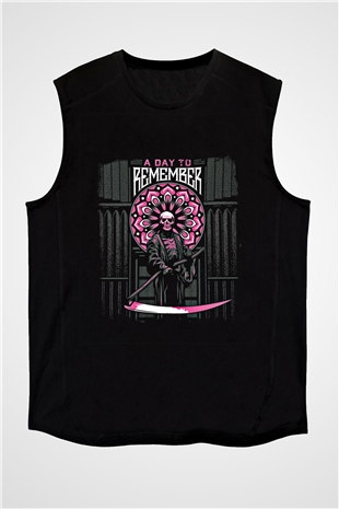 A Day to remember Baskılı Unisex Siyah Kolsuz Tişört