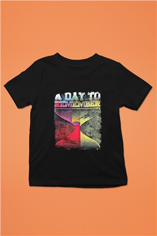 A Day to remember Baskılı Unisex Siyah Çocuk Tişört
