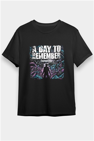 A Day to remember Baskılı Unisex Siyah Tişört