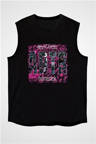 A Day to remember Baskılı Unisex Siyah Kolsuz Tişört