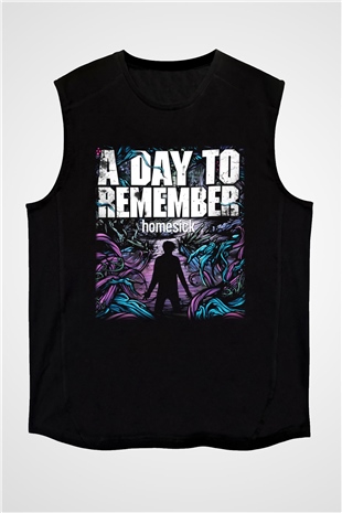 A Day To Remember Siyah Unisex Kolsuz Tişört