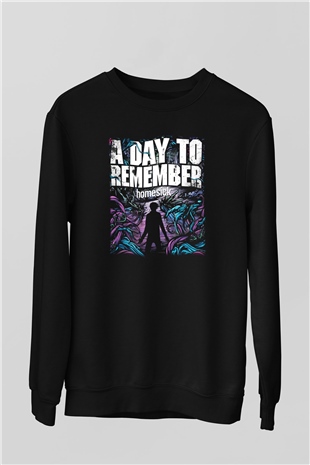 A Day To Remember Siyah Unisex Sweatshirt
