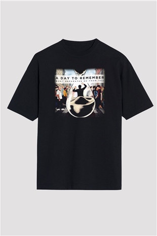 A Day To Remember What Separates Me From You Siyah Unisex Oversize Tişört T-Shirt