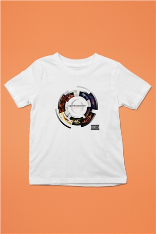 A Perfect Circle Baskılı Unisex Beyaz Çocuk Tişört