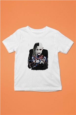 A Perfect Circle Baskılı Unisex Beyaz Çocuk Tişört