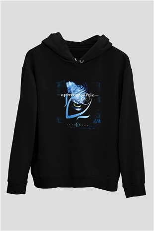 A Perfect Circle Baskılı Unisex Siyah Hoodie
