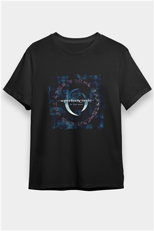 A Perfect Circle Baskılı Unisex Siyah Tişört