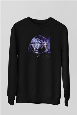 A Perfect Circle Baskılı Unisex Siyah Sweatshirt