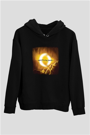 A Perfect Circle Baskılı Unisex Siyah Hoodie