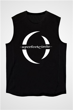 A Perfect Circle Siyah Unisex Kolsuz Tişört