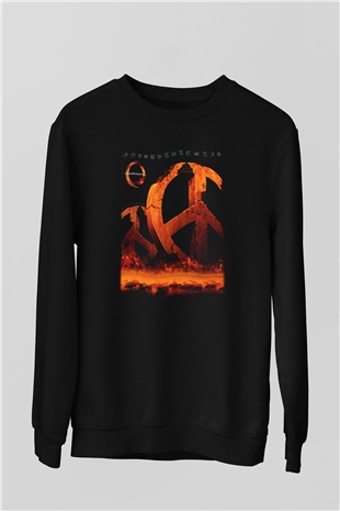 A Perfect Circle Siyah Unisex Sweatshirt