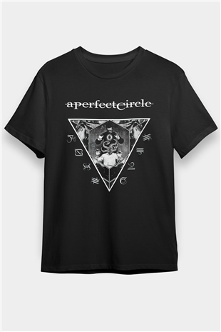 A Perfect Circle Siyah Unisex Tişört T-Shirt - TişörtFabrikası