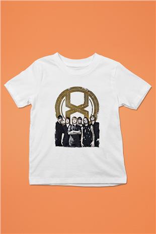 A Skylit Drive Baskılı Beyaz Unisex Beyaz Çocuk Tişört - Tshirt