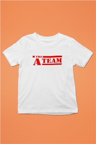 A-Team Beyaz Unisex Çocuk Tişört