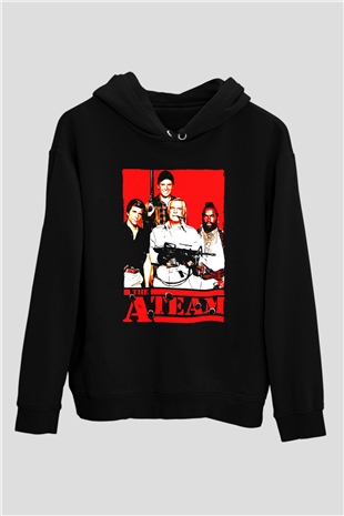 A-Team Siyah Unisex Hoodie