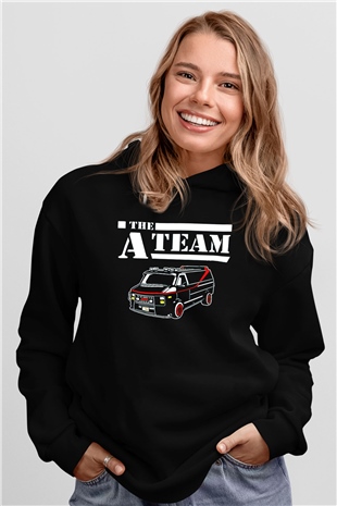 A-Team Siyah Unisex Hoodie