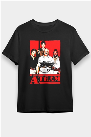 A-Team Siyah Unisex Tişört T-Shirt