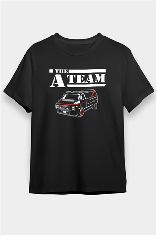 A-Team Siyah Unisex Tişört T-Shirt