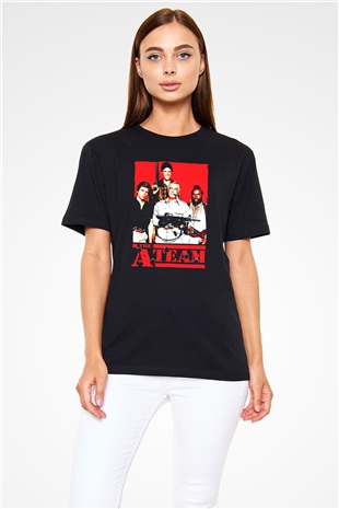 A-Team Siyah Unisex Tişört T-Shirt