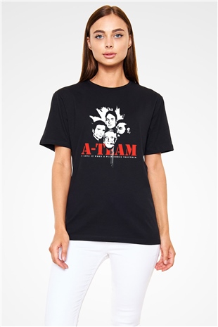 A-Team Siyah Unisex Tişört T-Shirt