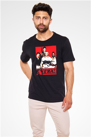 A-Team Siyah Unisex Tişört T-Shirt