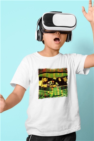 A Tribe Called Quest Baskılı Beyaz Unisex Çocuk Tişört