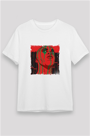 A Tribe Called Quest Baskılı Unisex Beyaz Tişört