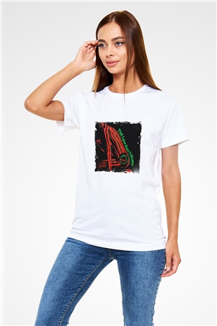 A Tribe Called Quest Baskılı Unisex Beyaz Tişört