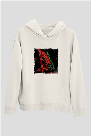A Tribe Called Quest Baskılı Unisex Beyaz Hoodie