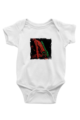 A Tribe Called Quest Baskılı Unisex Beyaz Bebek Body - Zıbın
