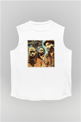 A Tribe Called Quest Beyaz Unisex Kolsuz Tişört