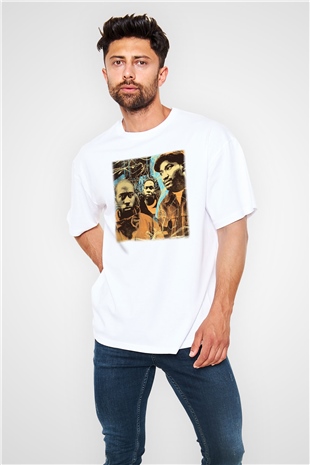 A Tribe Called Quest Beyaz Unisex Oversize Tişört T-Shirt