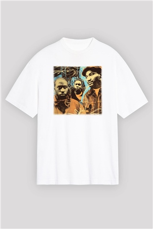 A Tribe Called Quest Beyaz Unisex Oversize Tişört T-Shirt