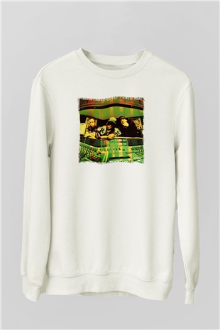 A Tribe Called Quest Beyaz Unisex Sweatshirt