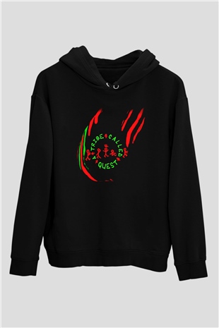 A Tribe Called Quest Siyah Unisex Hoodie