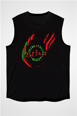 A Tribe Called Quest Siyah Unisex Kolsuz Tişört