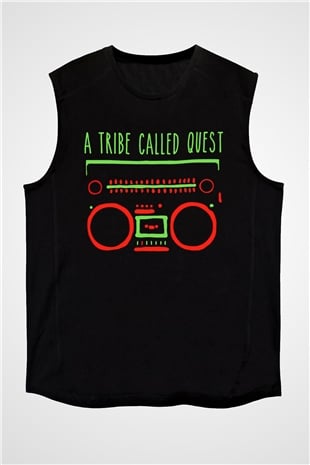 A Tribe Called Quest Siyah Unisex Kolsuz Tişört