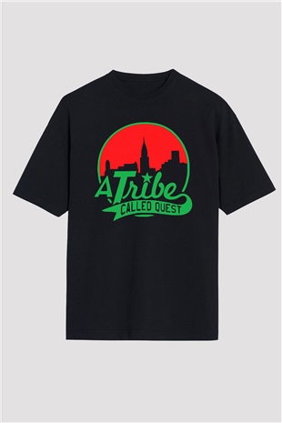 A Tribe Called Quest Siyah Unisex Oversize Tişört T-Shirt
