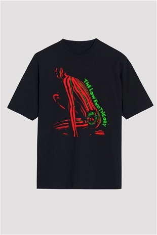 A Tribe Called Quest Siyah Unisex Oversize Tişört T-Shirt