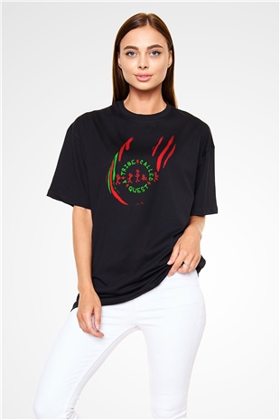 A Tribe Called Quest Siyah Unisex Oversize Tişört T-Shirt