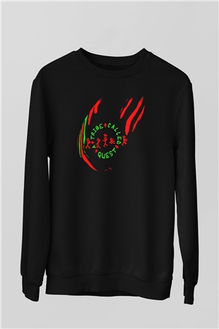 A Tribe Called Quest Siyah Unisex Sweatshirt