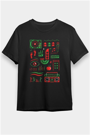 A Tribe Called Quest Siyah Unisex Tişört T-Shirt - TişörtFabrikası